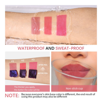 Peel-Off Pink Lip Stain